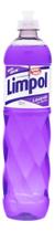 Kit c/ 12 Detergente Liquido Lavanda Limpol Squeeze 500ml