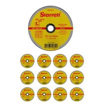 Kit C/12 Disco De Corte Para Metal/Aço Inox 7" Starrett