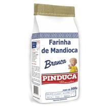Kit c/ 12 Farinha De Mandioca Branca Pinduca 500g