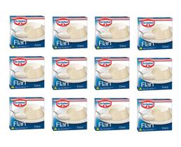 Kit c/ 12 Flan de Coco 30g - Dr Oetker