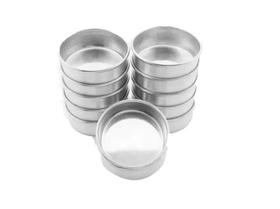 Kit C/ 12 Formas Pão De Mel Fundo Falso N3 7,3x2,5 Alumínio