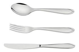Kit C/12 Garfos + 12 Facas + 12 Colheres Mesa Laguna Kit C/12 Garfos + 12 Facas + 12 Colheres Mesa Laguna