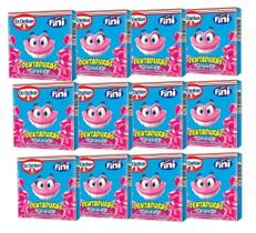 Kit c/12 Gelatina Reg Fini Dentaduras Morango/Framb. - Dr. Oetker (50453) Kit c/12 Gelatina Reg Fini Dentaduras Morango/Framb. - Dr. Oetker (50453)