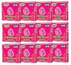 Kit c/12 Gelatinas Reg Fini Beijos Morango/Nata - Dr. Oetker (50452) Kit c/12 Gelatinas Reg Fini Beijos Morango/Nata - Dr. Oetker (50452)