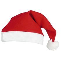 Kit c/ 12 Gorro Papai Noel em Feltro Natal 41cm - 34174 - RIO MASTER