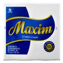Kit c/ 12 Guardanapo de Papel Maxim Folha Simples 50