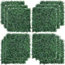 Kit C/12 Jardim Vertical Artificial Placa Buchinho 60x40cm Kit C/12 Jardim Vertical Artificial Placa Buchinho 60x40cm