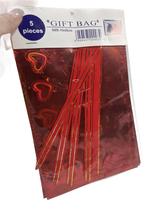 Kit c/ 12 Kit Saco P/Presente com fita laco 15x20 C/5