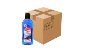 Kit c/ 12 Lava Roupas Delicadas e Escuras Líquido Samy 500ml