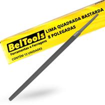Kit C/ 12 Lima Quadrada Bastarda 8 Pol Beltools Kit C/ 12 Lima Quadrada Bastarda 8 Pol Beltools