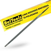 Kit C/ 12 Lima Redonda Bastarda 10 Pol Beltools Kit C/ 12 Lima Redonda Bastarda 10 Pol Beltools