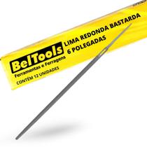 Kit C/ 12 Lima Redonda Bastarda 6 Pol Beltools