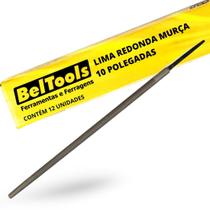 Kit C/ 12 Lima Redonda Murça 10 Pol Beltools Kit C/ 12 Lima Redonda Murça 10 Pol Beltools