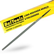 Kit C/ 12 Lima Redonda Murça 6 Pol Beltools