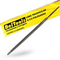 Kit C/ 12 Lima Triangular 4.1/2 Pol Beltools