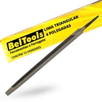 Kit C/ 12 Lima Triangular 4 Pol Beltools