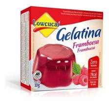Kit c/ 12 Lowcucar Gelatina Framboesa Zero Acucar 10g Kit c/ 12 Lowcucar Gelatina Framboesa Zero Acucar 10g