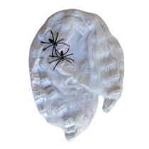 kit c/12 pacotes Teia aranha 20g decoração festa Halloween