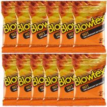 Kit C/ 12 Pacts Preservativo Blowtex Hot c/ 3 Un Cada