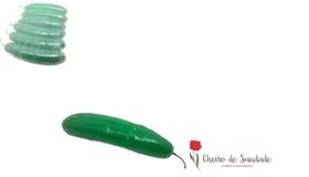 Kit C/12 Pepino De Plastico Artificial Realista