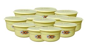 Kit c/ 12 Pote Hermético Redondo Porta Tudo Dup 10L