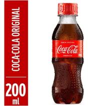 Kit c/ 12 Refrigerante Coca-Cola Pet 200ml Kit c/ 12 Refrigerante Coca-Cola Pet 200ml
