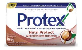 Kit c/ 12 Sabonete Barra Nutri Protect Macadamia Protex 85g