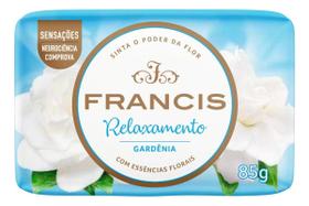 Kit c/ 12 Sabonete Em Barra Gardenia 85g Francis