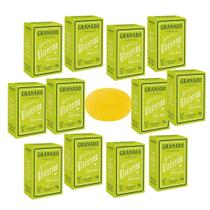 Kit c/12 Sabonetes em Barra Vegetal de Glicerina Erva Doce Granado 90g
