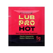 Kit C/ 12 Sachê Lubpro Hot Melancia Sachê 5G Feitiços