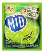 Kit c/ 12 Suco de limonada suica Mid em po 20g