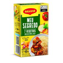 Kit c/ 12 Tempero Meu Segredo Maggi 7 Vegetais 49g