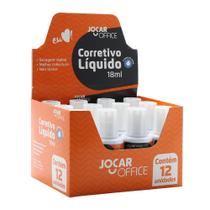 Kit C/ 12 Unidades Corretivo Líquido Jocar 18ml Jocar Office