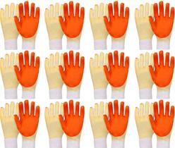 KIT C/ 12 Unidades LUVA EMBORRACHADA VULCANIZADA DE SEGURANÇA BEMAKER GLADIADOR TRICOTADA SEM COSTURA KIT C/ 12 Unidades LUVA EMBORRACHADA VULCANIZADA DE SEGURANÇA BEMAKER GLADIADOR TRICOTADA SEM COSTURA