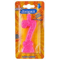 Kit c/ 12 Vela Supernumeros Bompack N7 Rosa Un - Embrast