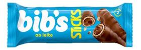 Kit c/ 12 Wafer Neugebauer Sticks Bibs Chocolate Ao Leite