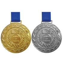 Kit C/120 Medalhas de Ouro + 120 Medalhas de Prata M43