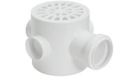 Kit c/ 12PC Caixa sifonada 3entradas n69 redonda alu 100x100x50- amanco Kit c/ 12PC Caixa sifonada 3entradas n69 redonda alu 100x100x50- amanco