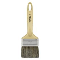 Kit c/ 12PC Trincha 1/2 Dupla 573 Cerda Gris Latex E Acrilica - Tigre