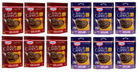 Kit c/ 12un Bolo De Caneca brigadeiro e Brownie - Dr.Oetker