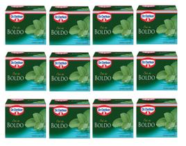 Kit c/ 12un Chá de Boldo 10 sachês - Dr. Oetker Kit c/ 12un Chá de Boldo 10 sachês - Dr. Oetker