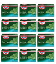 Kit c/ 12un Chá de Boldo 15 sachês - Dr. Oetker Kit c/ 12un Chá de Boldo 15 sachês - Dr. Oetker