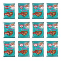 Kit c/ 12un Granulado Choc Disco de Chocolate 80g- Dr Oetker