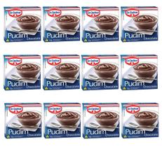 Kit c/ 12un Pudim Chocolate 50g - Dr Oetker