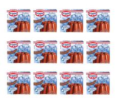 Kit c/ 12un Pudim Diet de Chocolate 30g - Dr. Oetker
