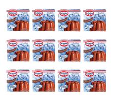Kit c/ 12un Pudim Diet de Chocolate 30g - Dr. Oetker