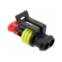 Kit c/ 15 Peças CON CB-CB PLUG AUT SUPERSEAL 2P PT