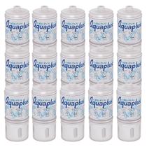 Kit C/ 15 Refil Elementos Filtrante Aquaplus 200 Cart Carvão