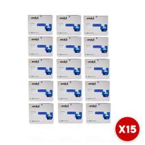 Kit C/ 15 Toner Ce505a 05a 505a Cf280a 80a P2050 P2035 2.3k
