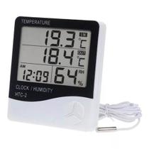 KIT C/15 unidades de Medidor de umidade e temperatura digital -- Termo higrômetro -- EXBOM